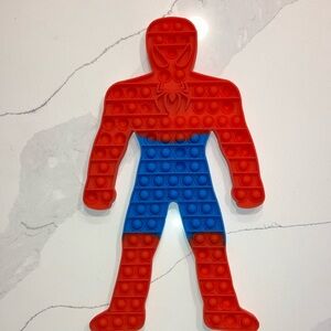 Giant Spiderman PopIt Toy